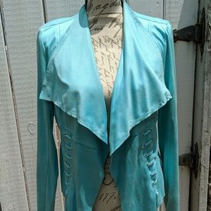 NWOT gorgeous faux suede jacket